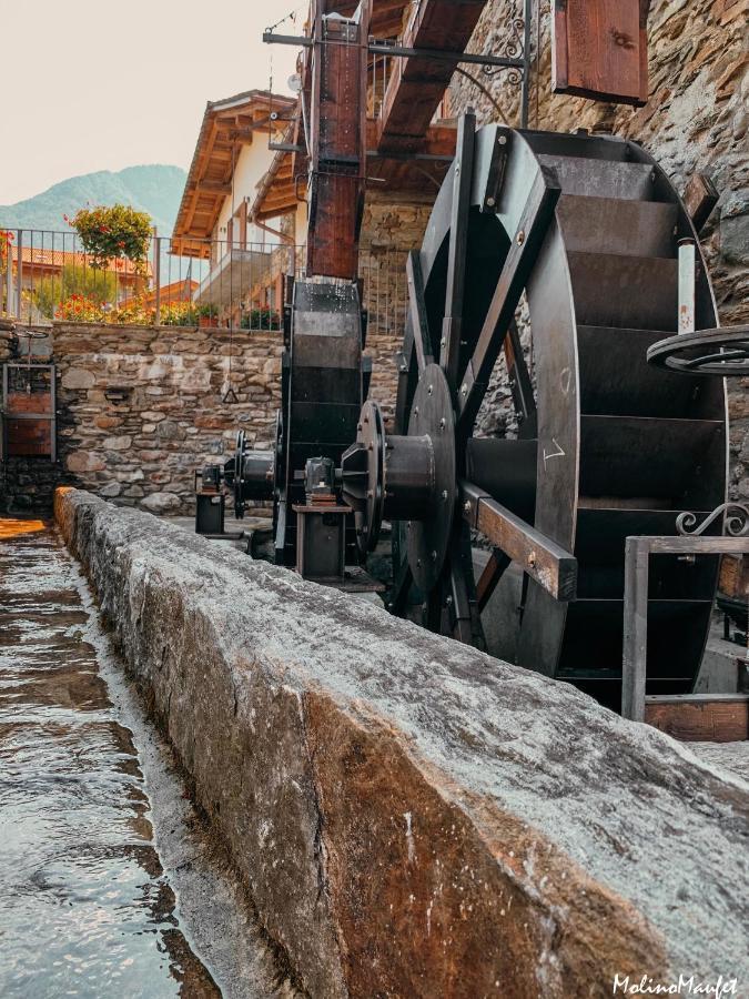 Il Fienile - Lake Como Heritage Home In Molino Maufet Watermill - Lake View Terrace Colico Kültér fotó